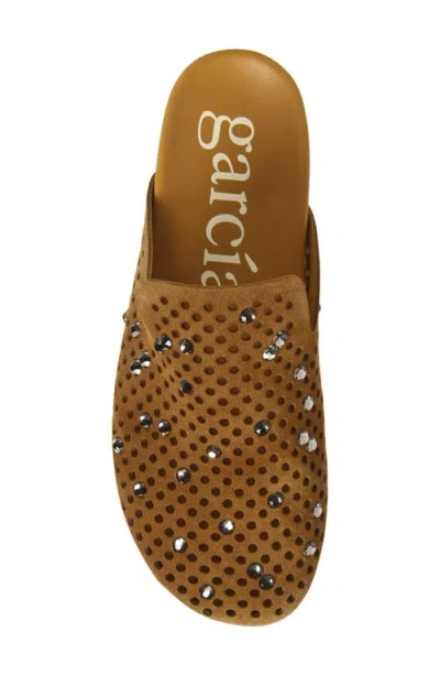 Pedro Garcia Braidy Studded Mule In Multi