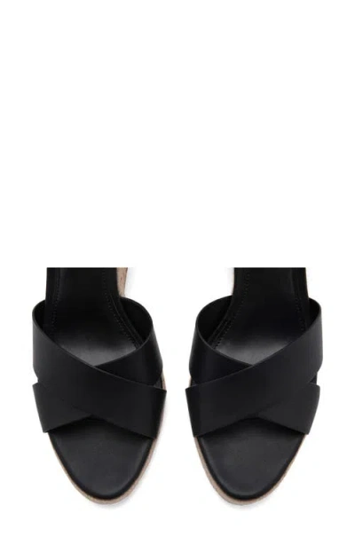 Mango Ankle Strap Wedge Sandal