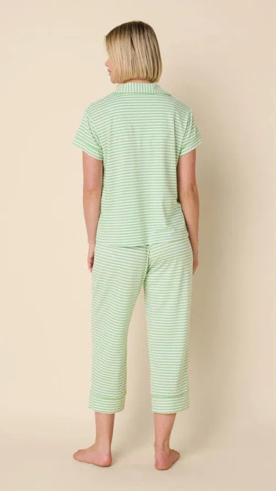 The Cat's Pajamas Pima Knit Capri Pajama Set