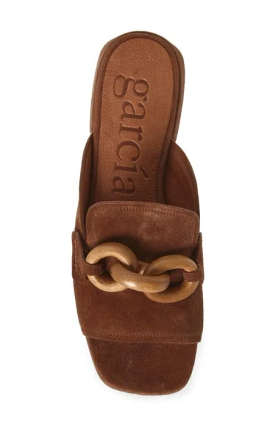 Pedro Garcia Enna Slide Sandal In Brown