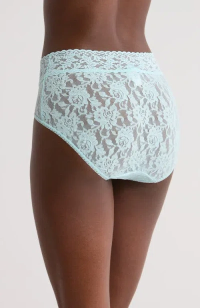 Hanky Panky Signature Lace French Briefs In Blue