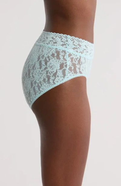 Hanky Panky Signature Lace French Briefs In Blue