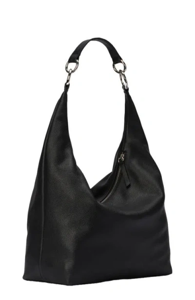 Hyer Goods Leather Convertible Hobo Ring Bag