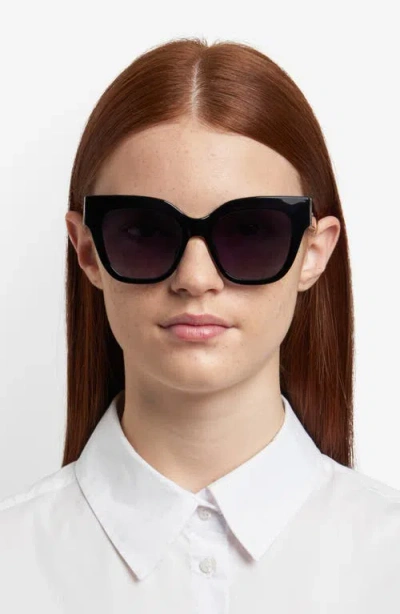 Fossil 51mm Gradient Cat Eye Sunglasses