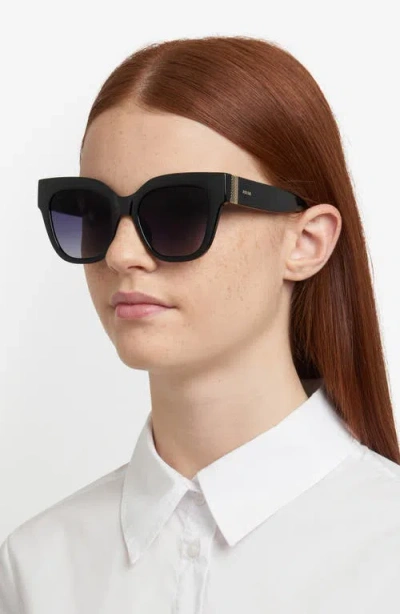 Fossil 51mm Gradient Cat Eye Sunglasses