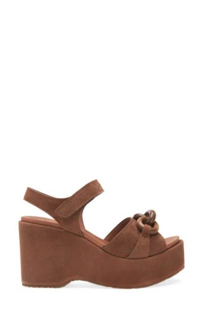 Pedro Garcia Lady Ankle Strap Platform Wedge Sandal