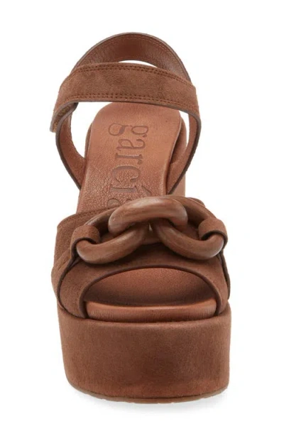 Pedro Garcia Lady Ankle Strap Platform Wedge Sandal