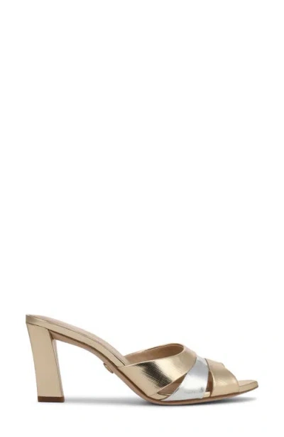 Veronica Beard Cassiel Pointed Toe Slide Sandal In Multi