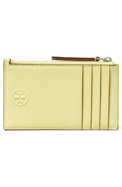 Tory Burch Fleming Quilted Zip Leather Card Case