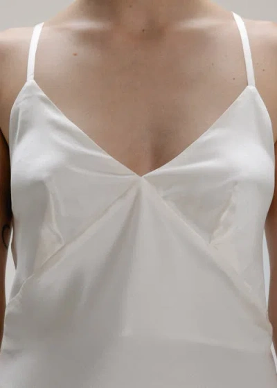 Alas V-neck Sleeveless Silk Blouse