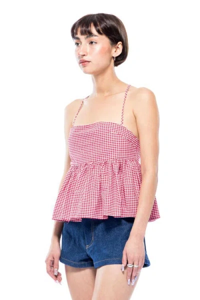 Toit Volant Imani Top In Red