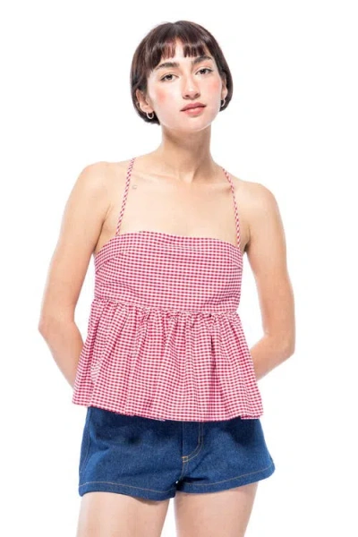 Toit Volant Imani Top In Red