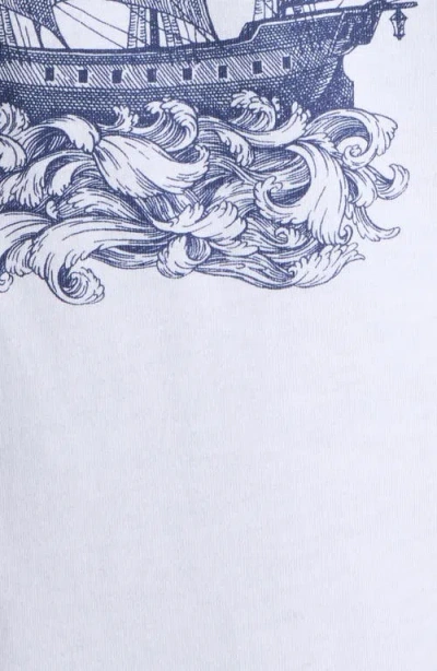 Alexander Mcqueen White Crewneck T-shirt With Logo Print On The Front In Cotton Man In White