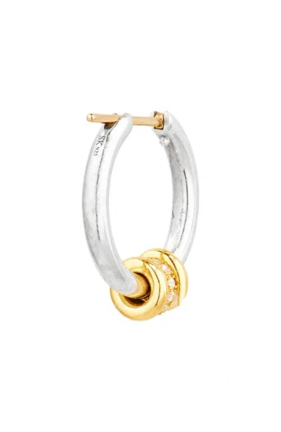 Spinelli Kilcollin Ara Duo Diamond Pavé Hoop Earrings