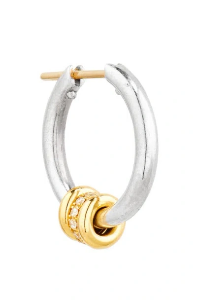 Spinelli Kilcollin Ara Duo Diamond Pavé Hoop Earrings