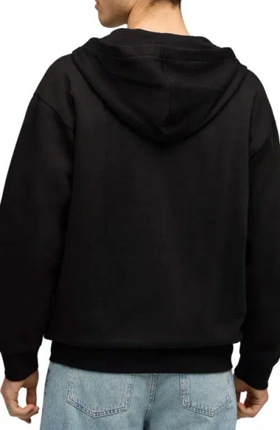 Puma X Bmw M Motorsport Graphic Zip-up Hoodie In Black