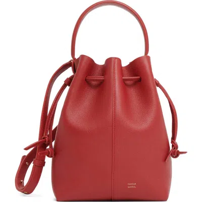 Mansur Gavriel Dea Leather Bucket Bag