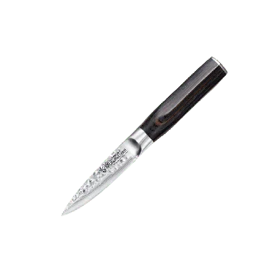 Cuisine::pro Damashiro 3.5" Emperor Paring Knife In Brown