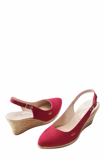 Viscata Palomera Limited Edition Canvas Espadrille Wedges