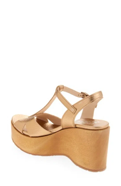 Pedro Garcia Domiel Platform Wedge Sandal In Brown