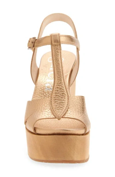 Pedro Garcia Domiel Platform Wedge Sandal In Brown