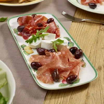 Villeroy & Boch Charm & Breakfast French Garden Sandwich Tray In Multi