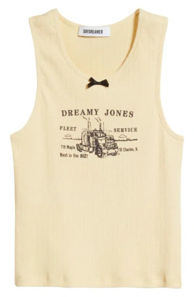 Daydreamer Dreamy Jones Cotton Graphic Tank