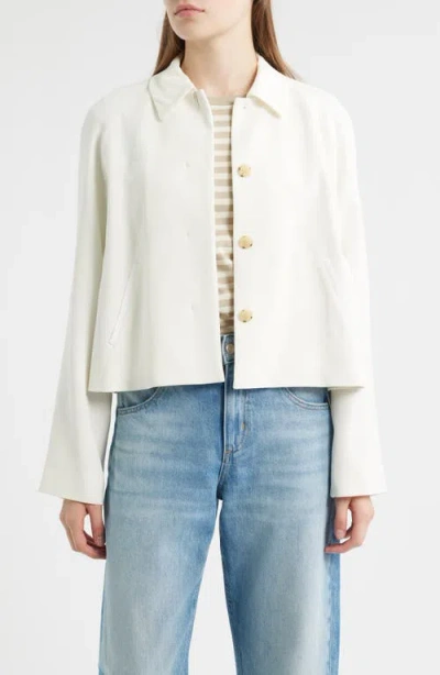 Hugo Boss Boss Jandera Boxy Jacket In Neutral