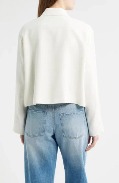 Hugo Boss Boss Jandera Boxy Jacket In Neutral
