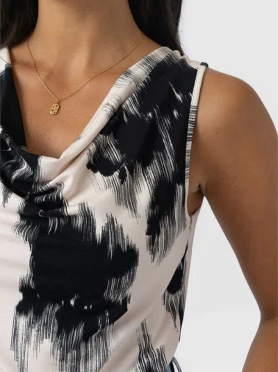 Saint + Sofia Cowl Neck Cami