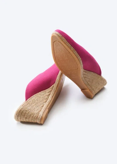 Viscata Truja Limited Edition Canvas Espadrille Mule Wedges