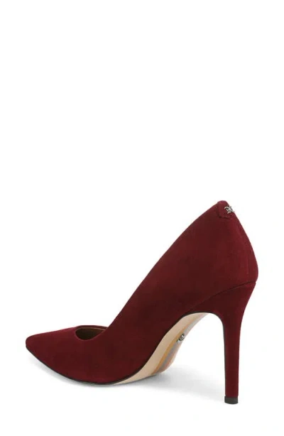 Sam Edelman Hazel Pointed Toe Pump In Red