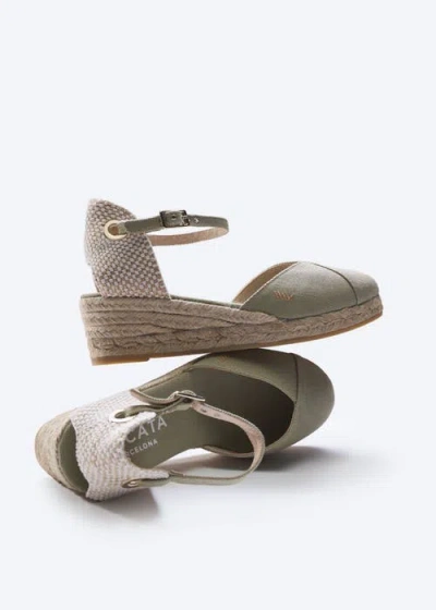 Viscata Pubol Limited Edition Canvas Espadrille Wedges