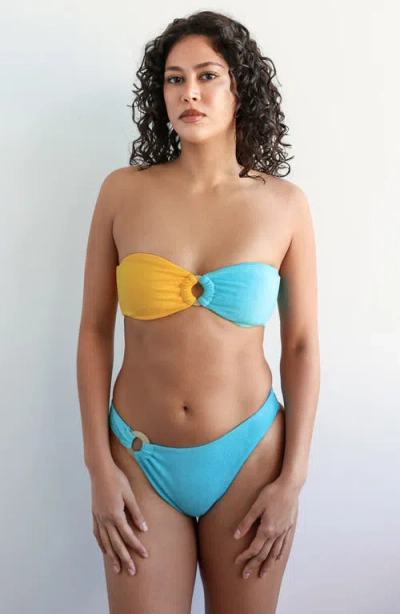 Dippin Daisys Dive In Super Cheeky Bikini Bottom In Multi