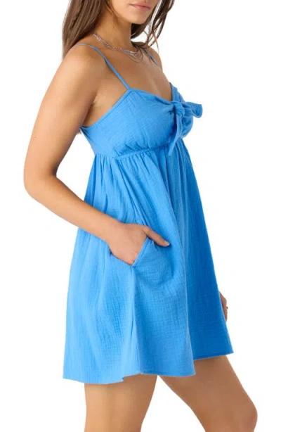O'neill Natalya Tie Front Cotton Dress