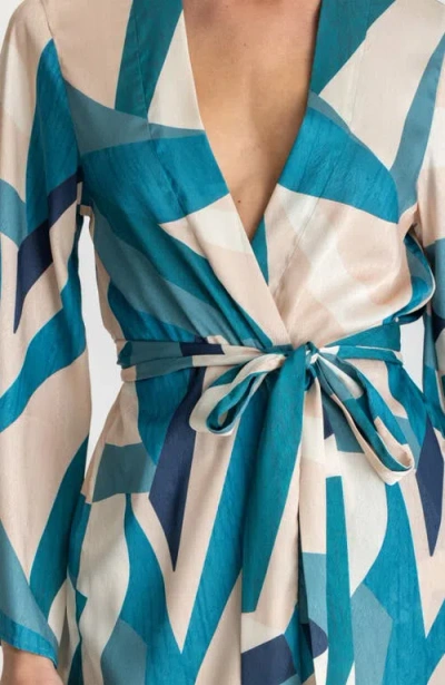 Diarrablu Mini Kimono In Multi
