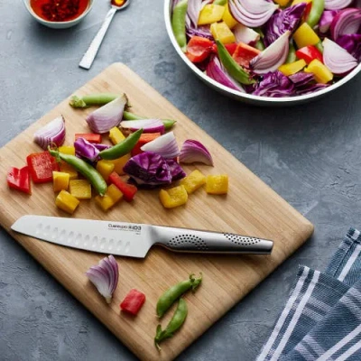 Cuisine::pro Id3 6" Santoku Knife In Metallic
