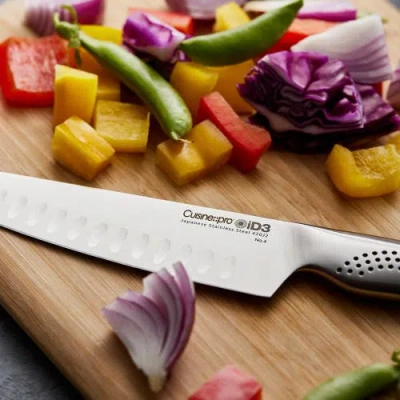 Cuisine::pro Id3 6" Santoku Knife In Metallic