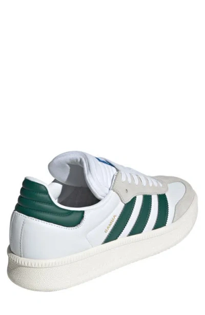 Adidas Originals Samba Xlg White/green Sneaker In Gray