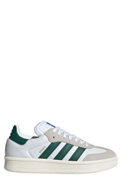 Adidas Originals Samba Xlg White/green Sneaker In Gray