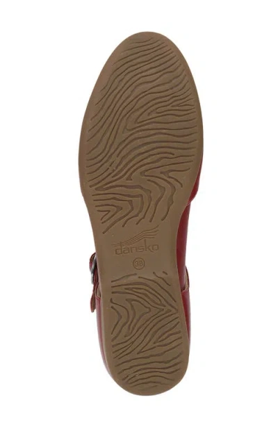 Dansko Liv Ankle Strap Flat