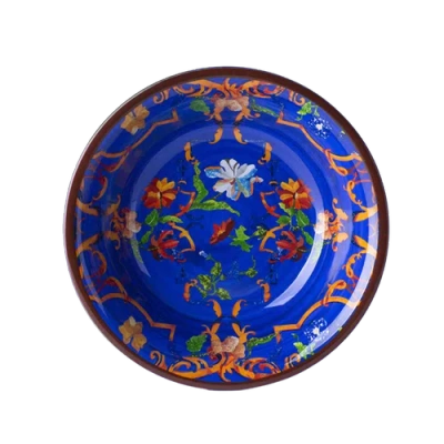 Mario Luca Giusti Pancale Bowl In Blue