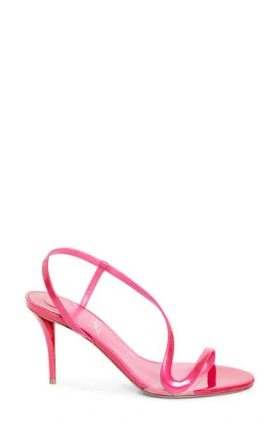 Christian Louboutin Rosa Z 80 Pvc-trimmed Patent-leather Sandals In Multi