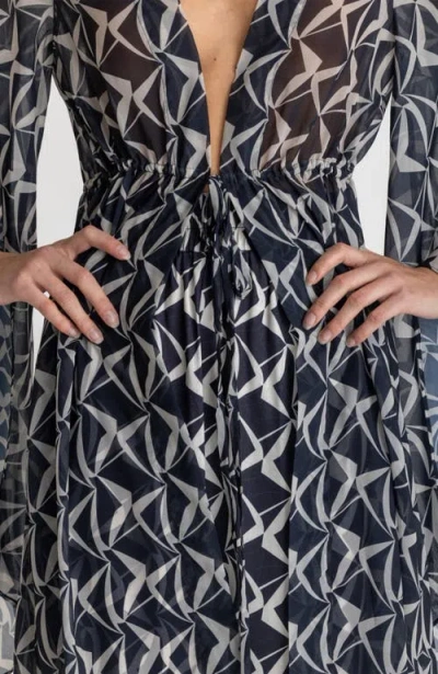 Diarrablu Sirene Kimono In Blue
