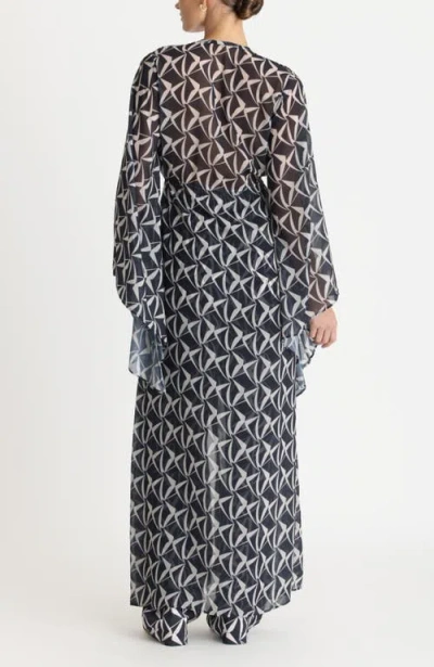 Diarrablu Sirene Kimono In Blue