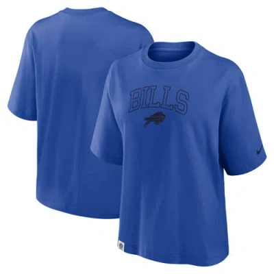 Nike Royal Buffalo Bills Glory Arch Boxy T-shirt