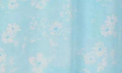 Eileen West Cap Sleeve Waltz Nightgown In Blue