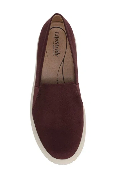 Lifestride Grandeur Slip-on Sneaker In Burgundy