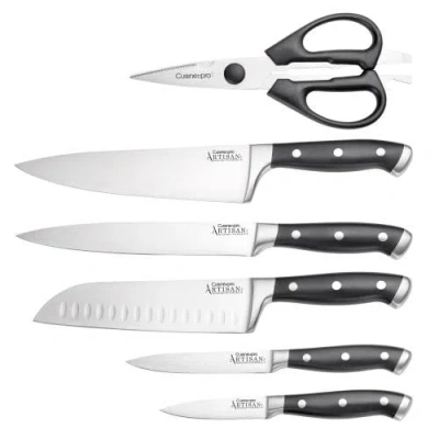 Cuisine::pro Artisan Licht 7 Piece Knife Block In Multi