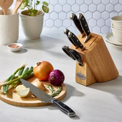 Cuisine::pro Artisan Licht 7 Piece Knife Block In Multi